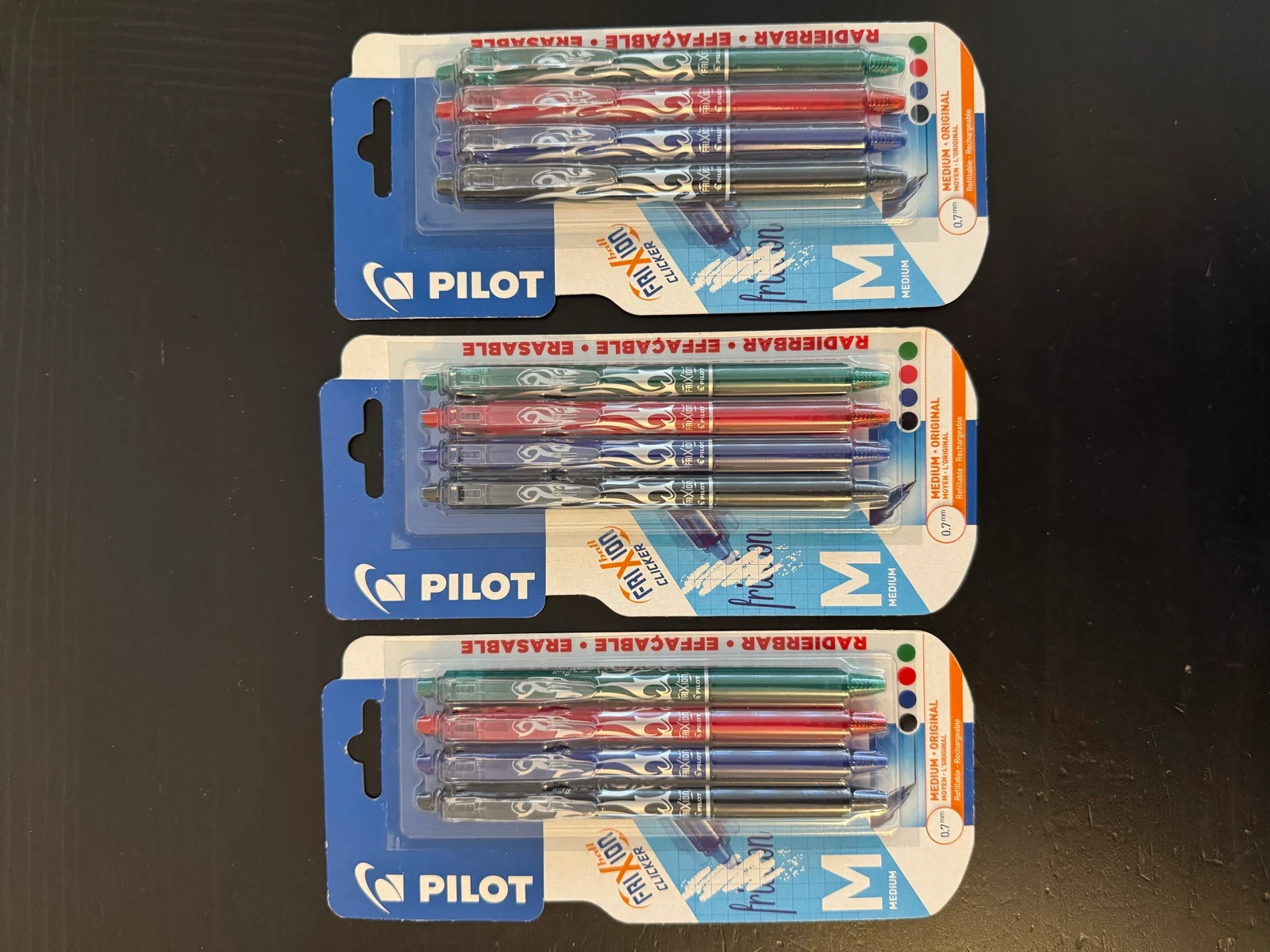 Stylos effaçable frixion ball pilot lot